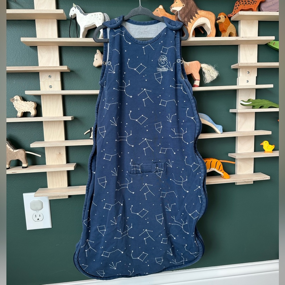 Woolino Merino 4 Season Ultimate Sleep bag 2-24m in Night Sky